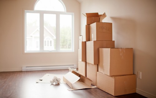 Storage operations with clear aisles and safety controls in place