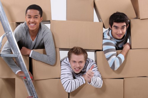 Professional help for a compact house move in Thehyde