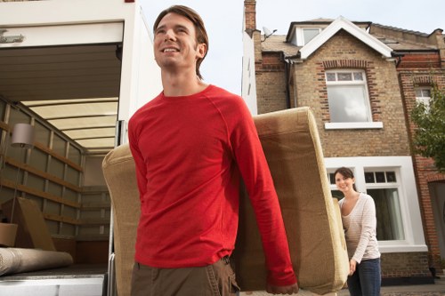 Secure local storage facility for furniture and boxes